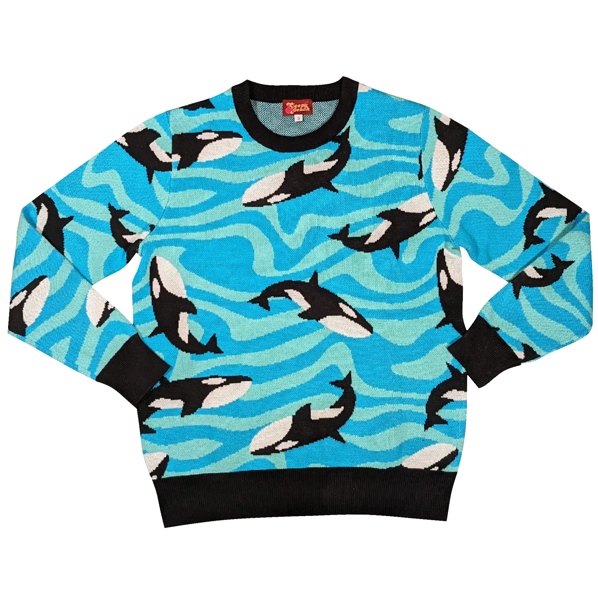 The Chic Orca Sweater-Sleepy Peach