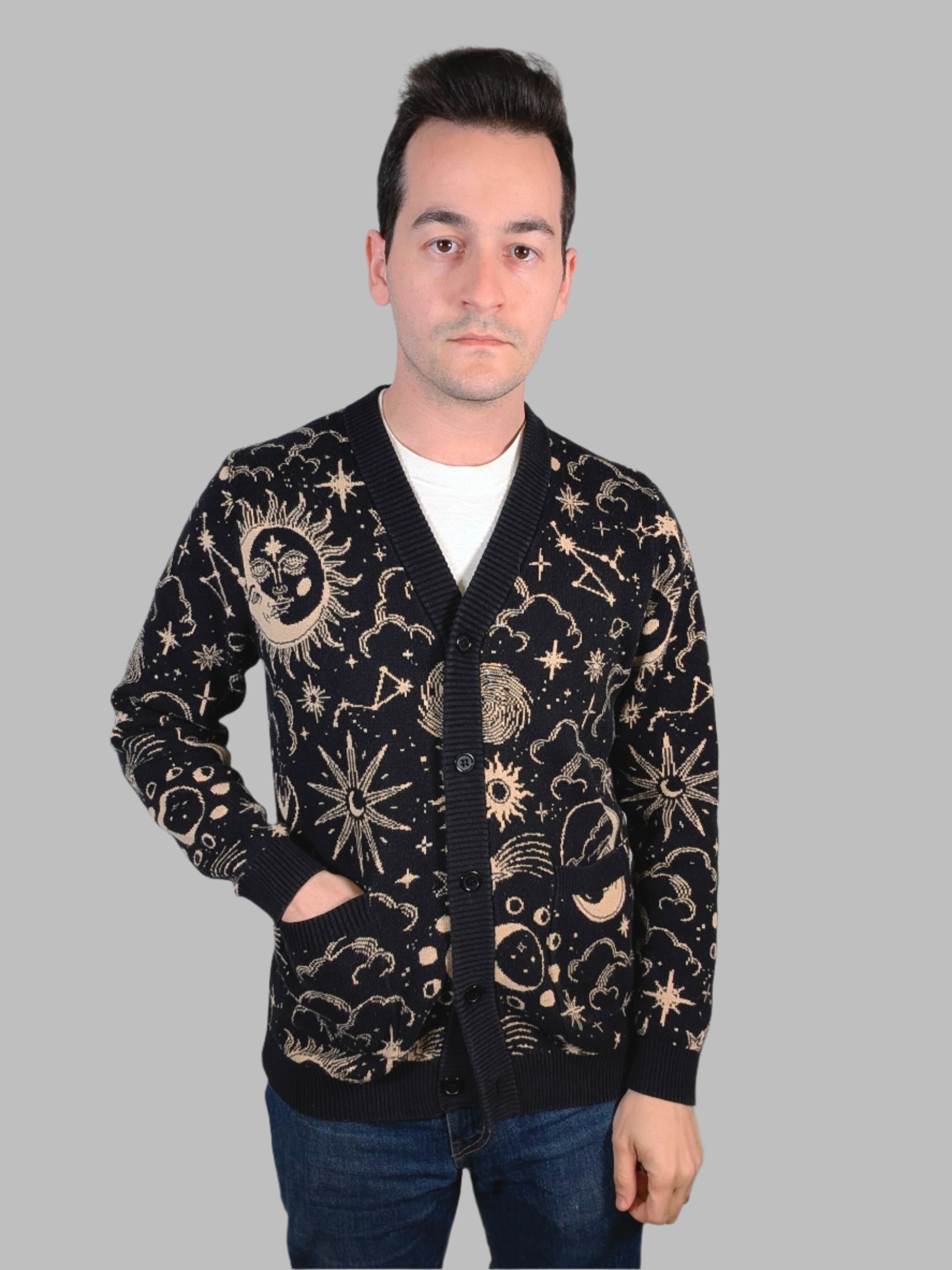 Celestial Cardigan - Sleepy Peach