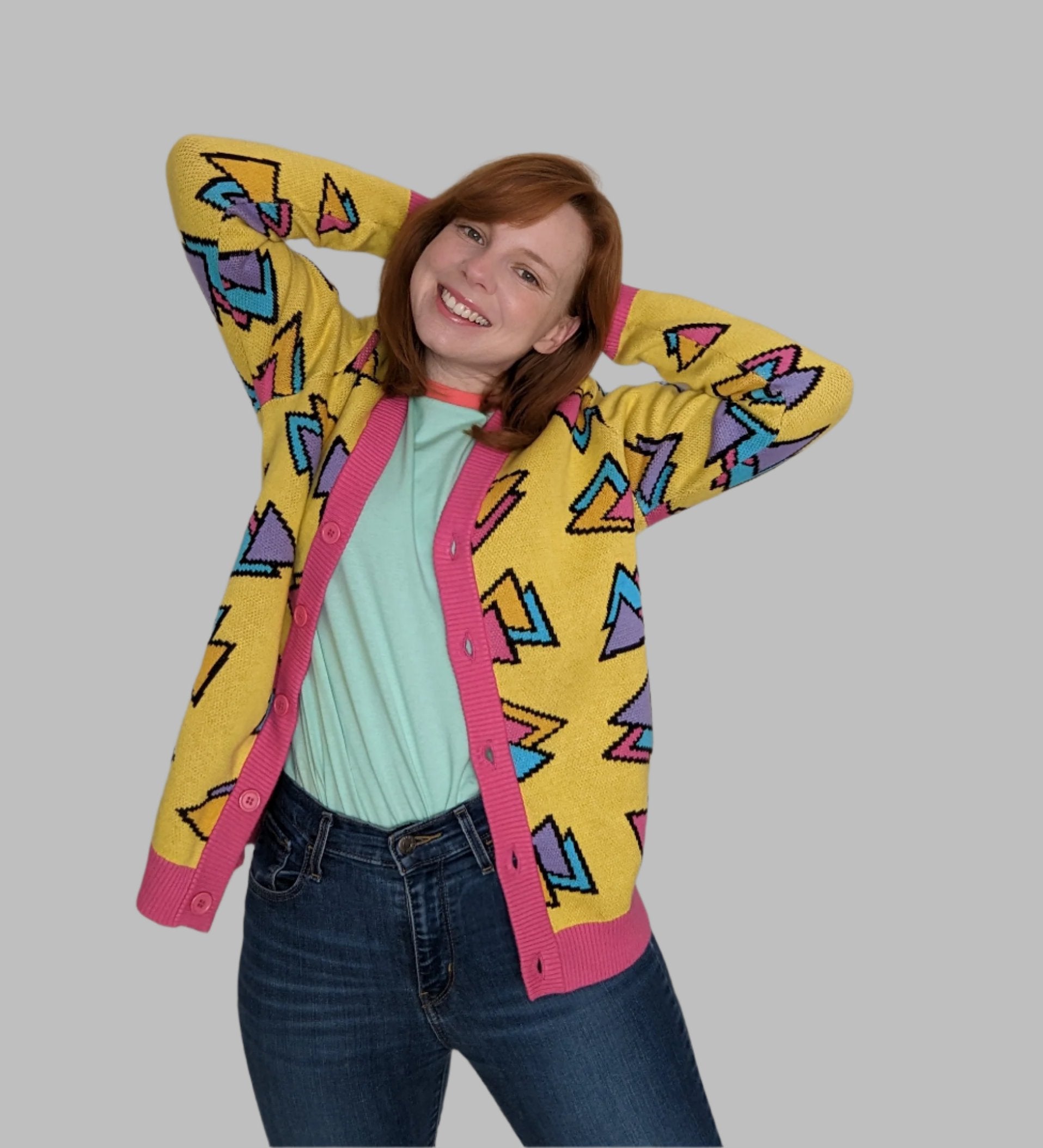 Frizzle Cardigan - Sleepy Peach