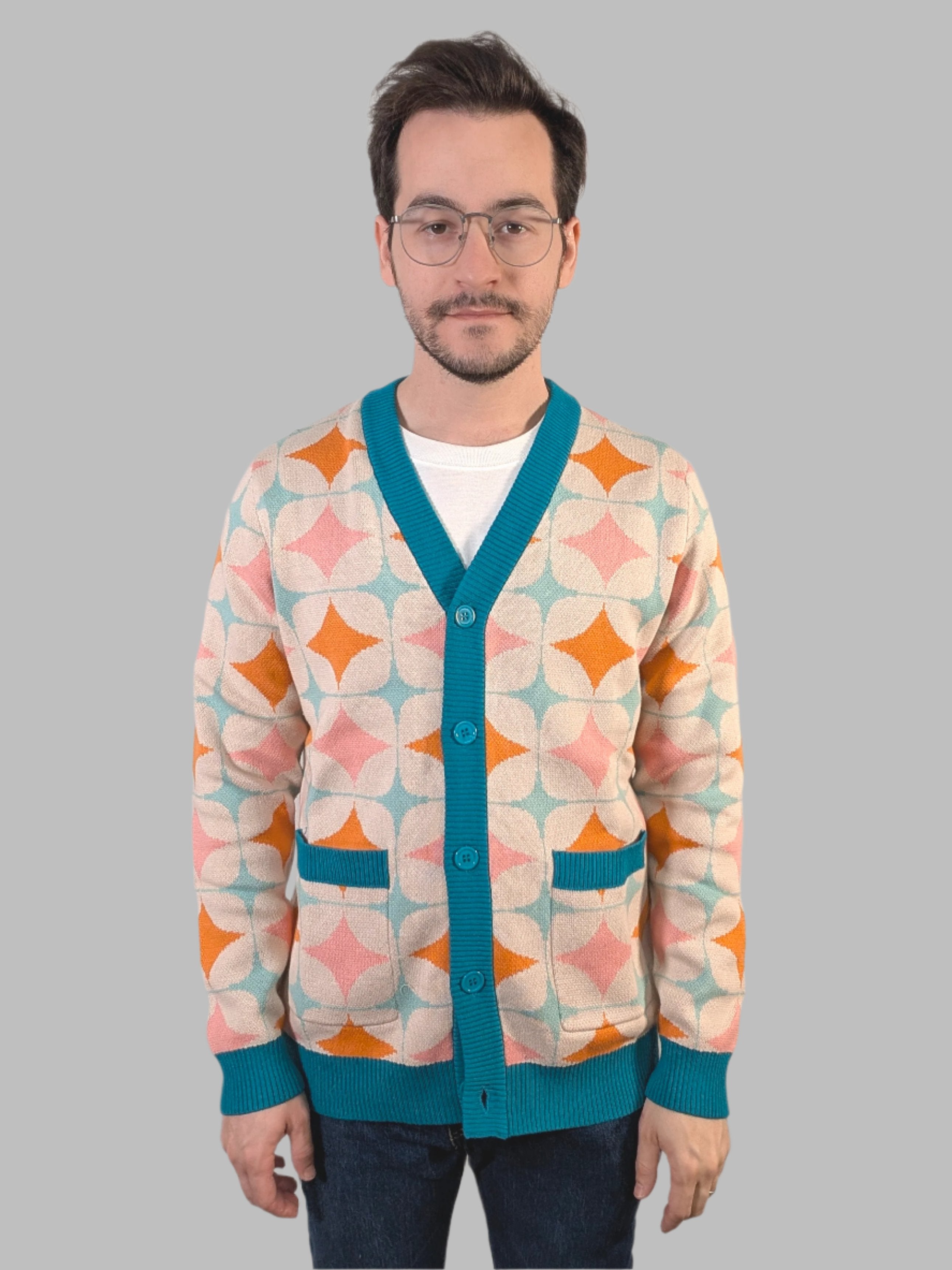 Great Atomic Tomorrow Cardigan - Sleepy Peach