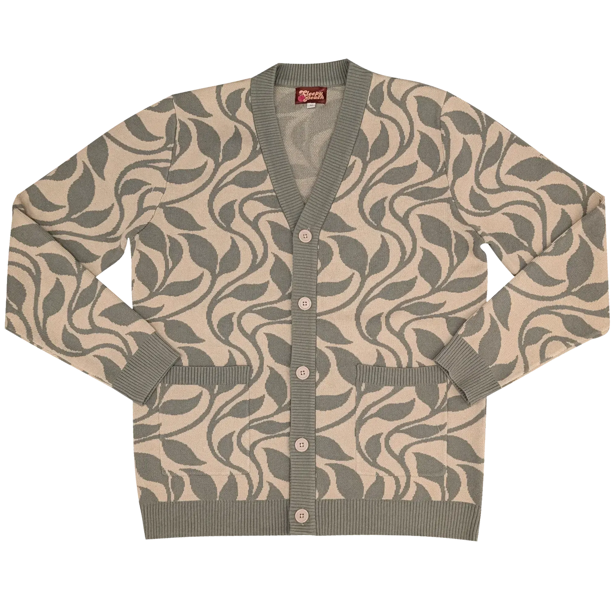 Poison Ivy Cardigan - Sleepy Peach