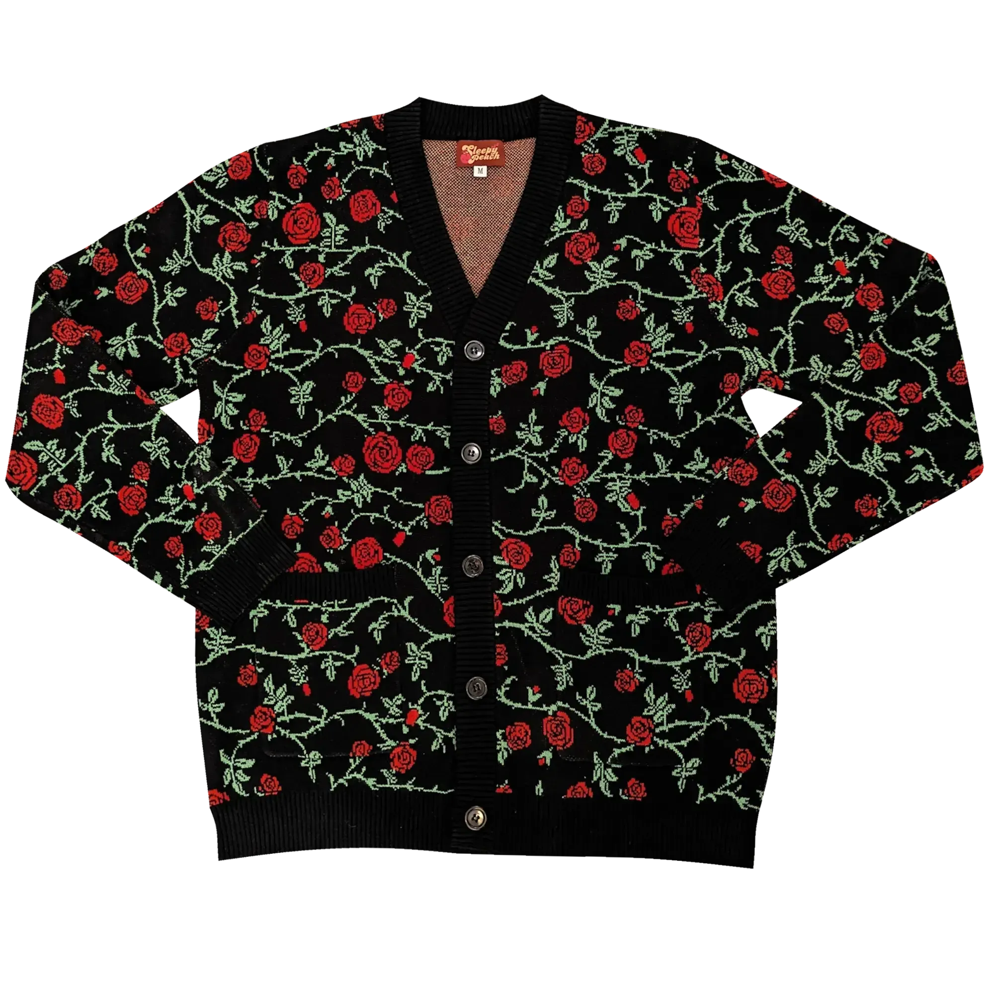 Rose & Thorn Cardigan - Sleepy Peach