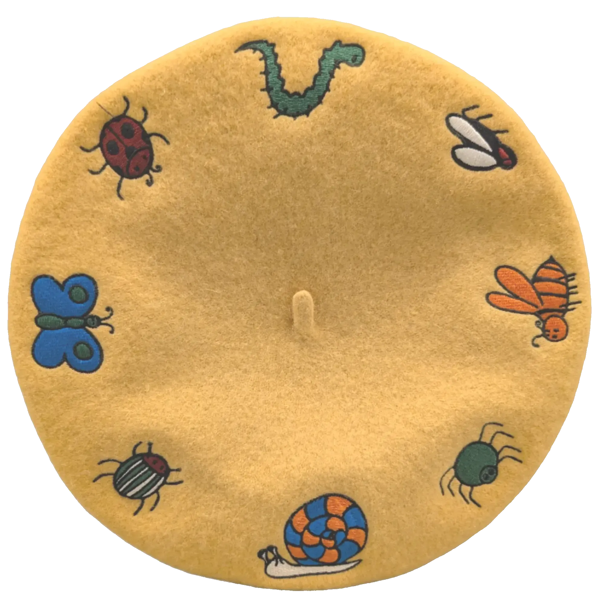 Buggin' Out Beret - Sleepy Peach