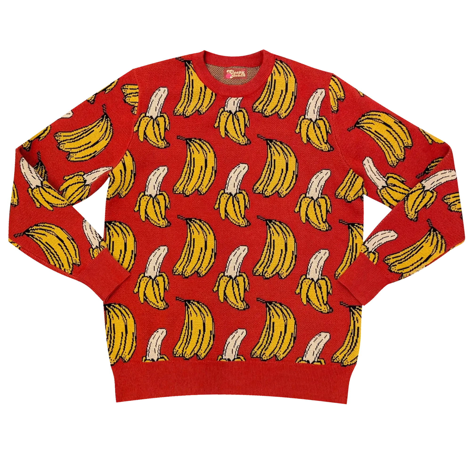 Fab Banana Sweater - Sleepy Peach