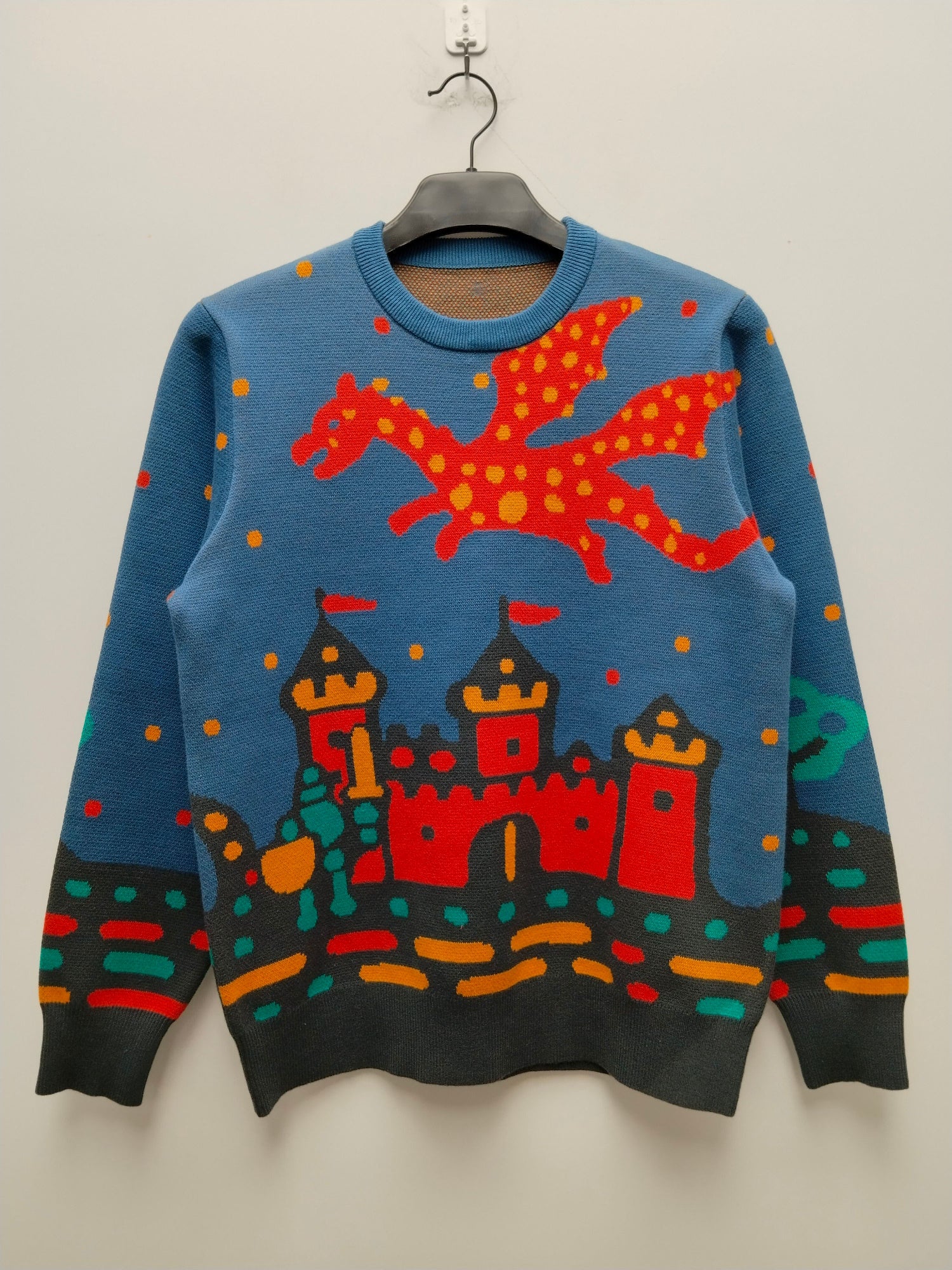 Medieval Fantasy Sweater - Sleepy Peach