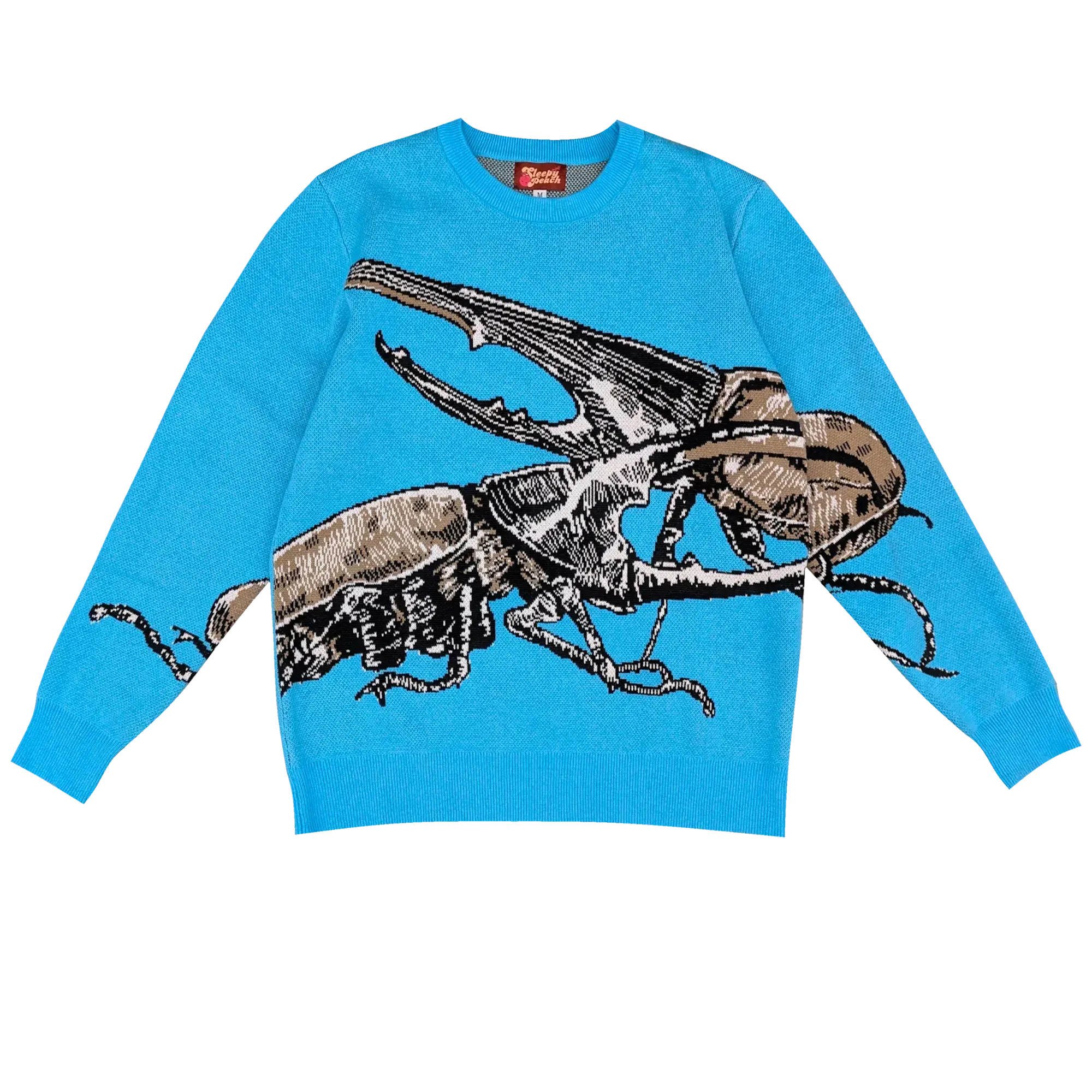Meet the Beetles Sweater - Sleepy Peach
