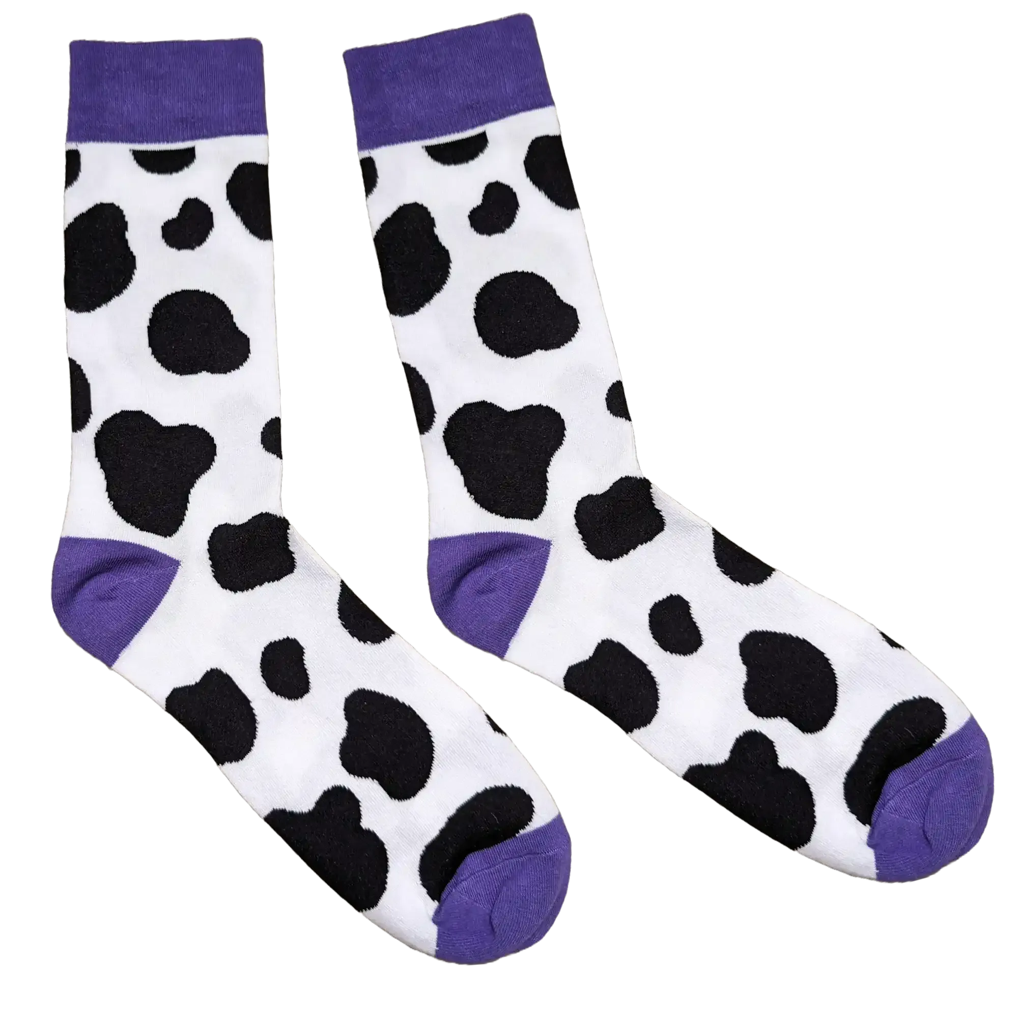 Big Moo'd Cow Socks - Sleepy Peach