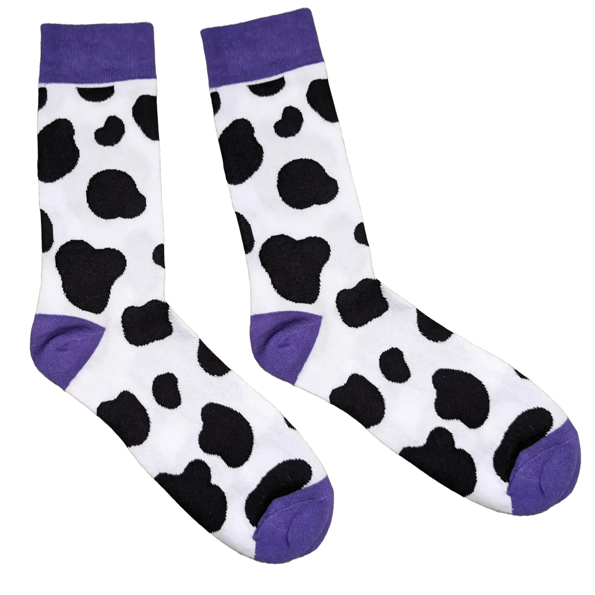 Big Moo'd Cow Socks - Sleepy Peach