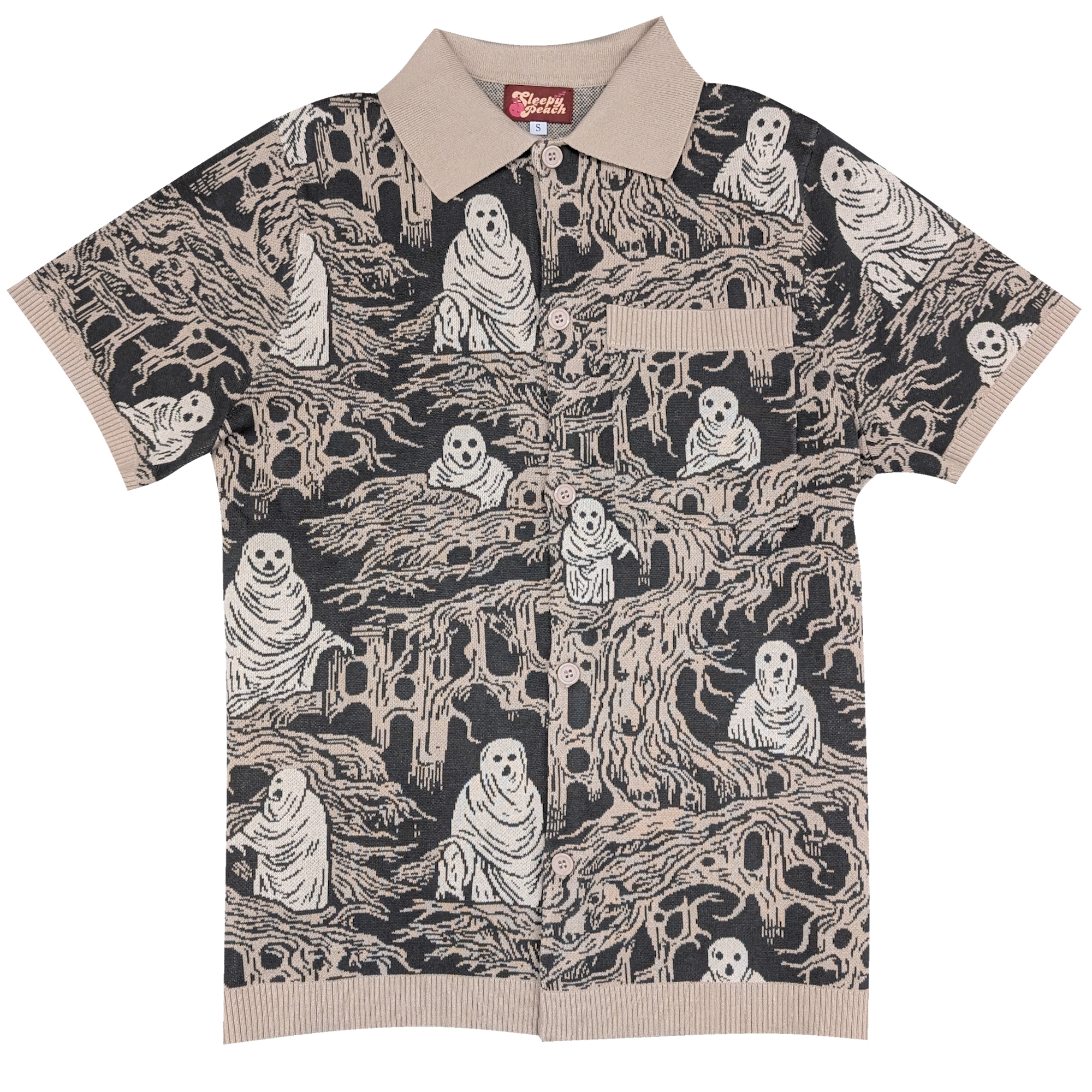 Eldritch_Horror_Button_Up_-_Sleepy_Peach