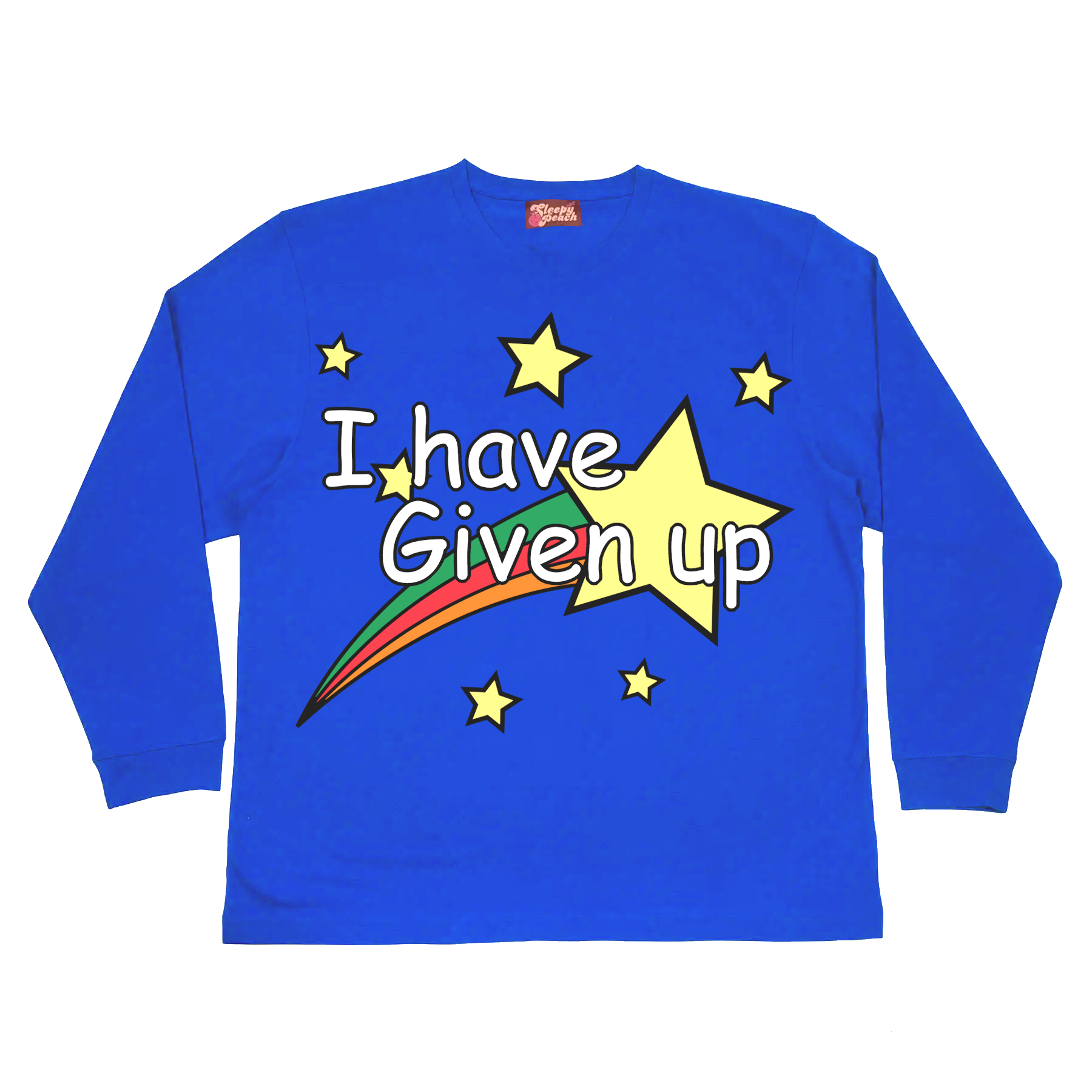 I Have Given Up Shirt - Sleepy Peach