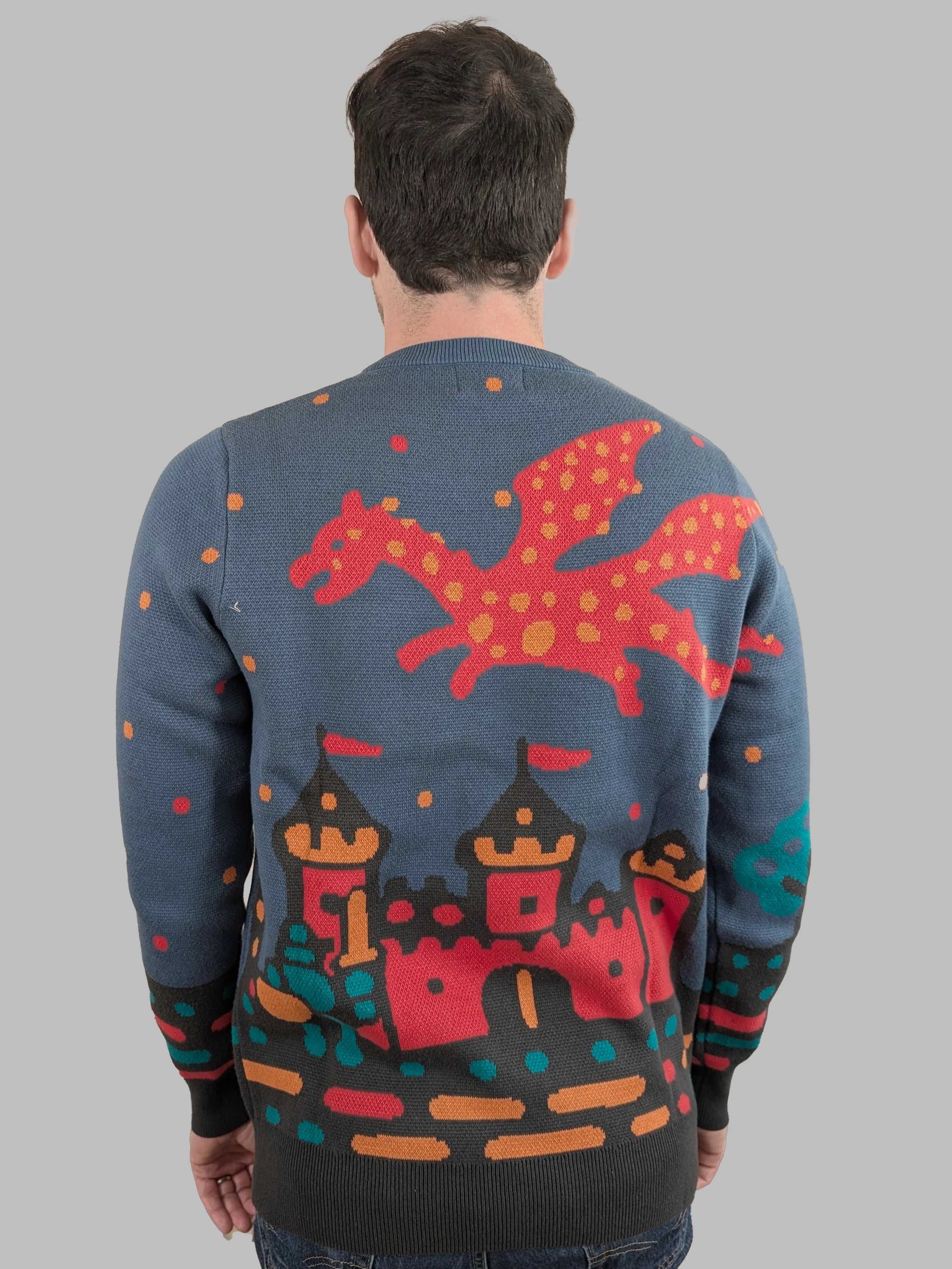 Medieval Fantasy Sweater - Sleepy Peach