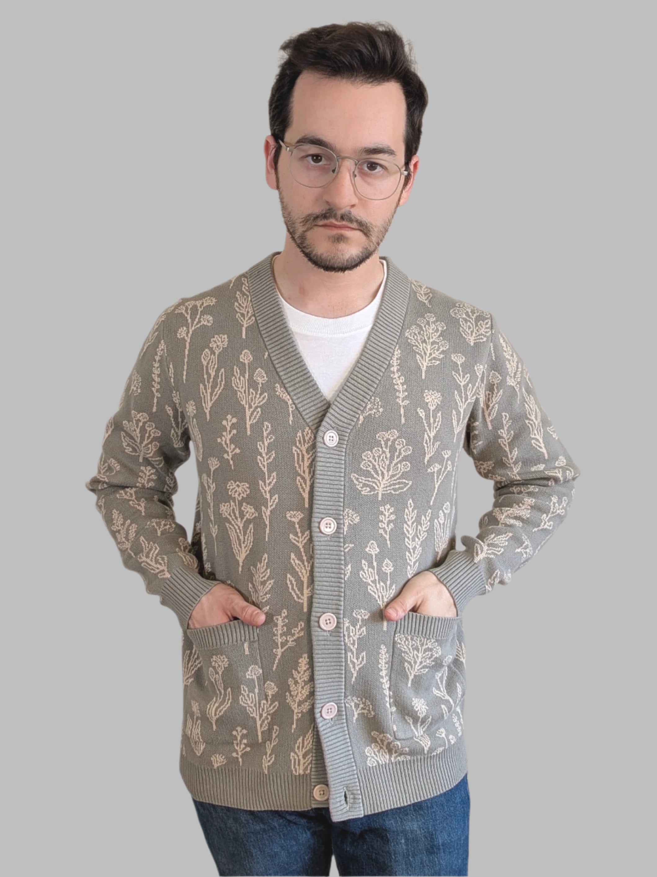 Wildflower Cardigan - Sleepy Peach