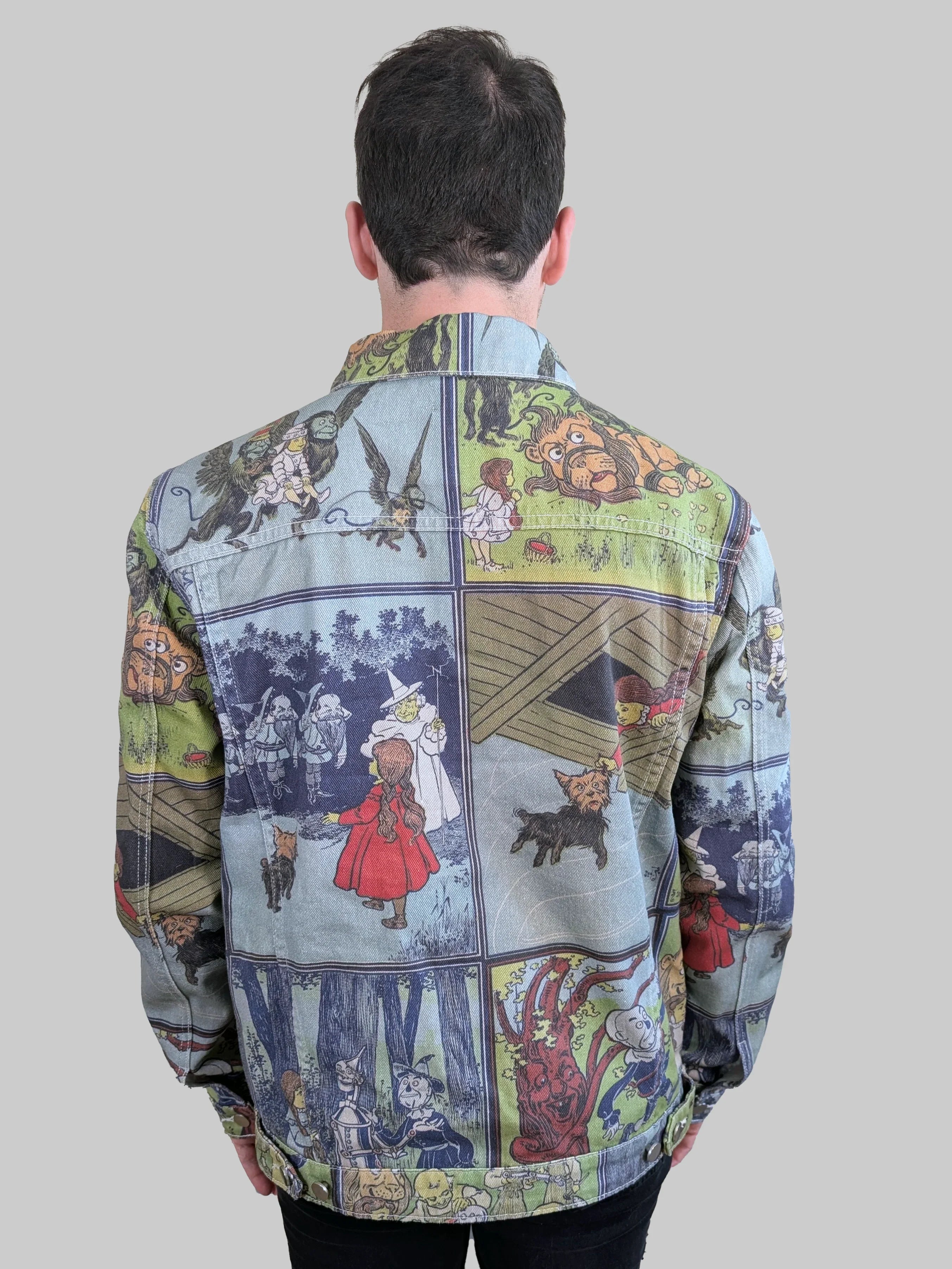 Wizard of Oz Denim Jacket - Sleepy Peach