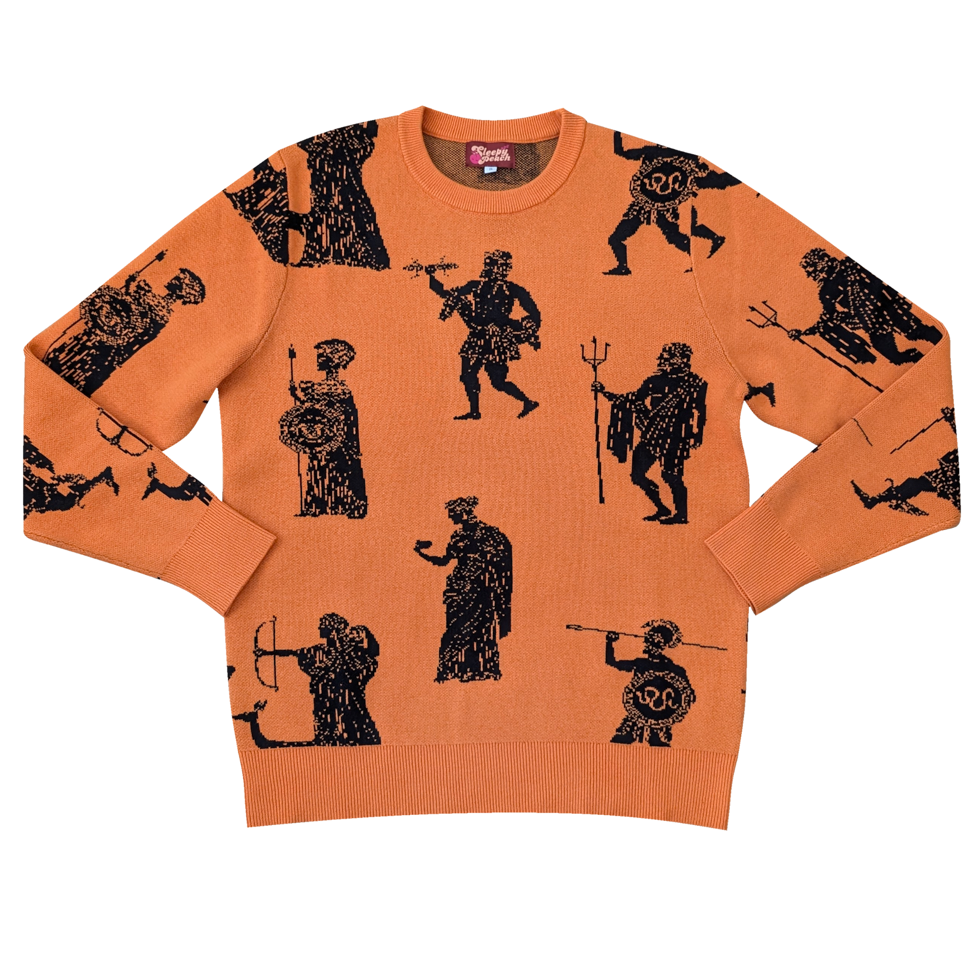 Greek Gods Sweater - Sleepy Peach