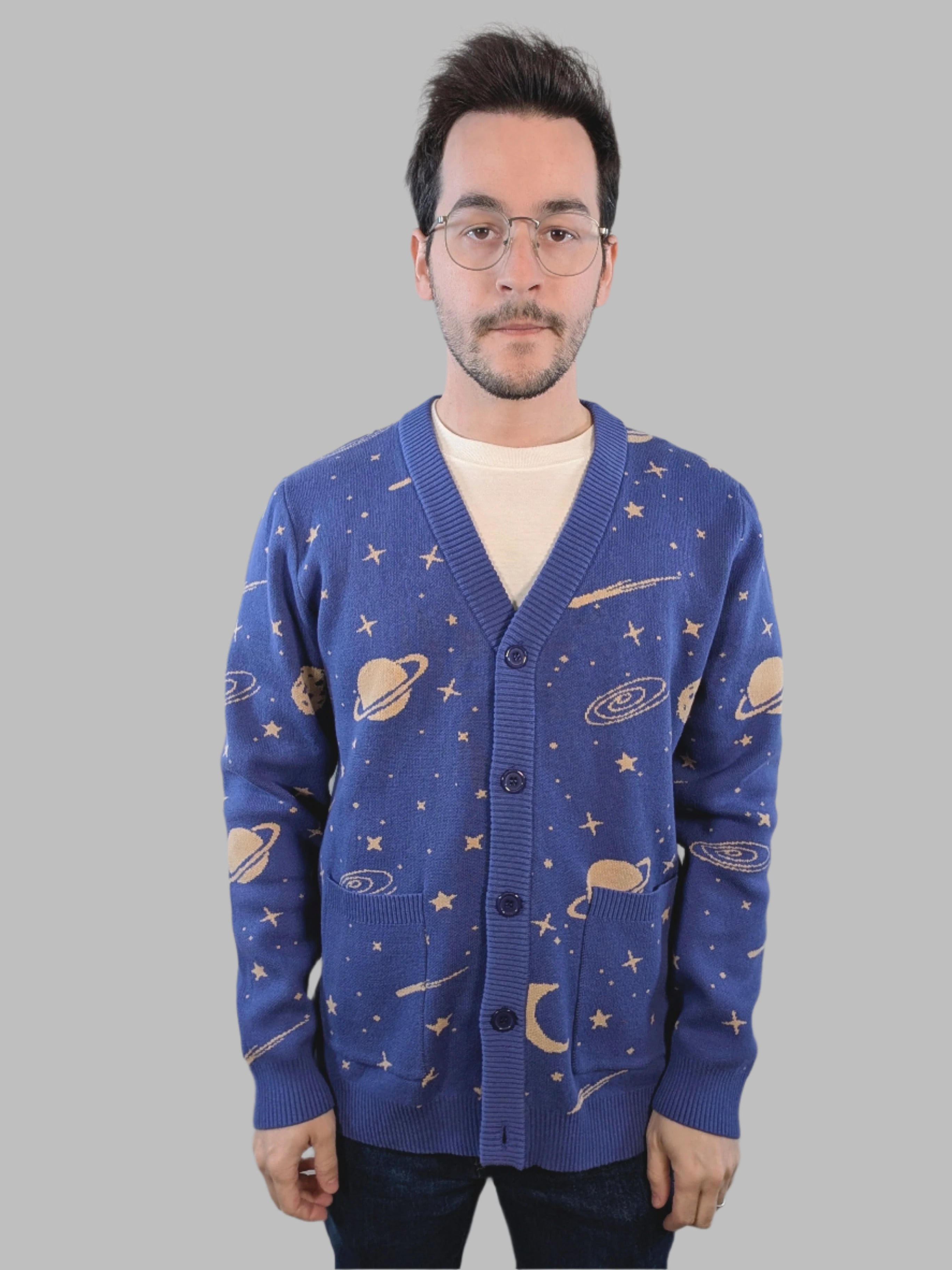 Cosmic Cardigan - Sleepy Peach
