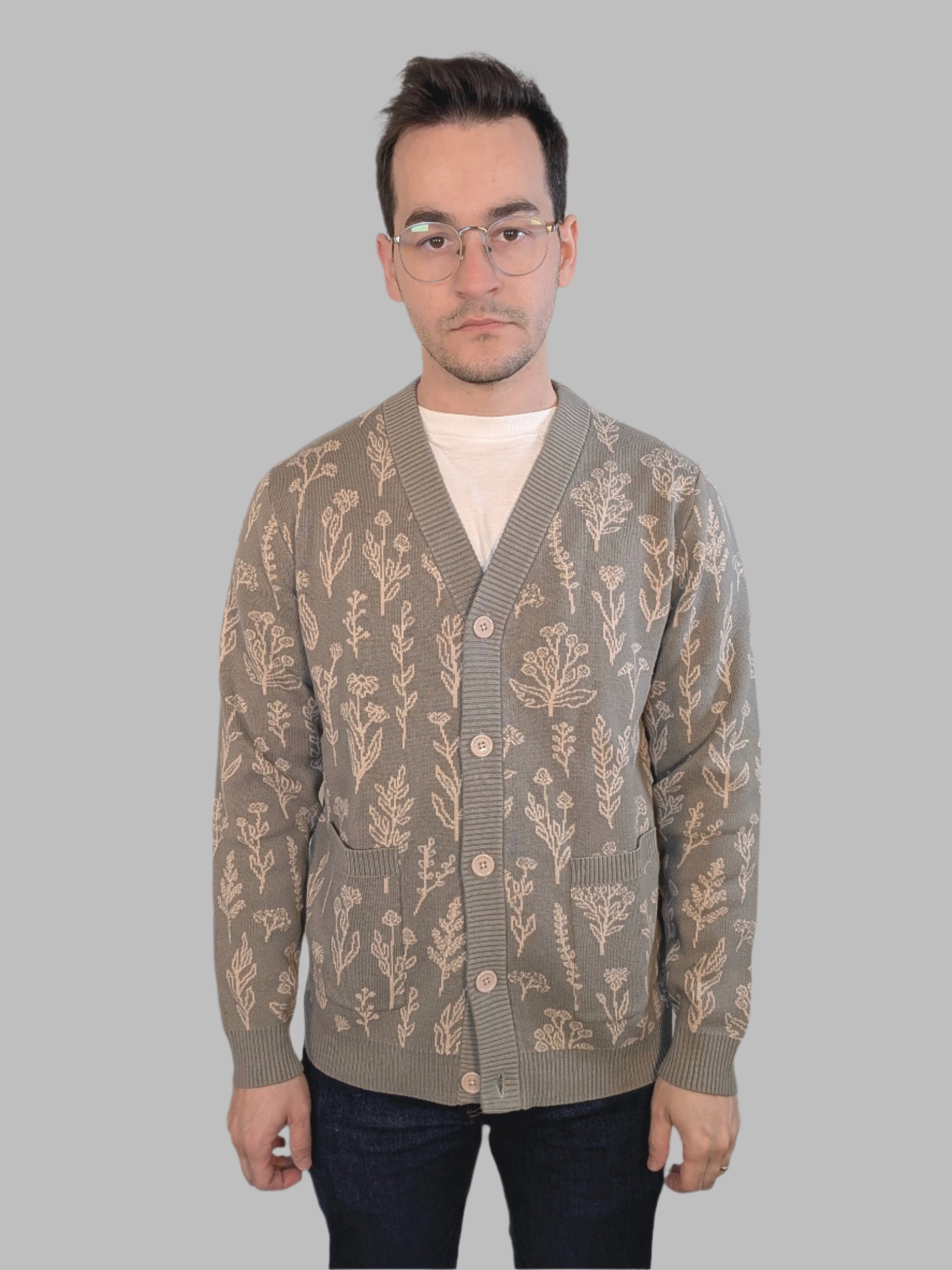 Wildflower Cardigan - Sleepy Peach