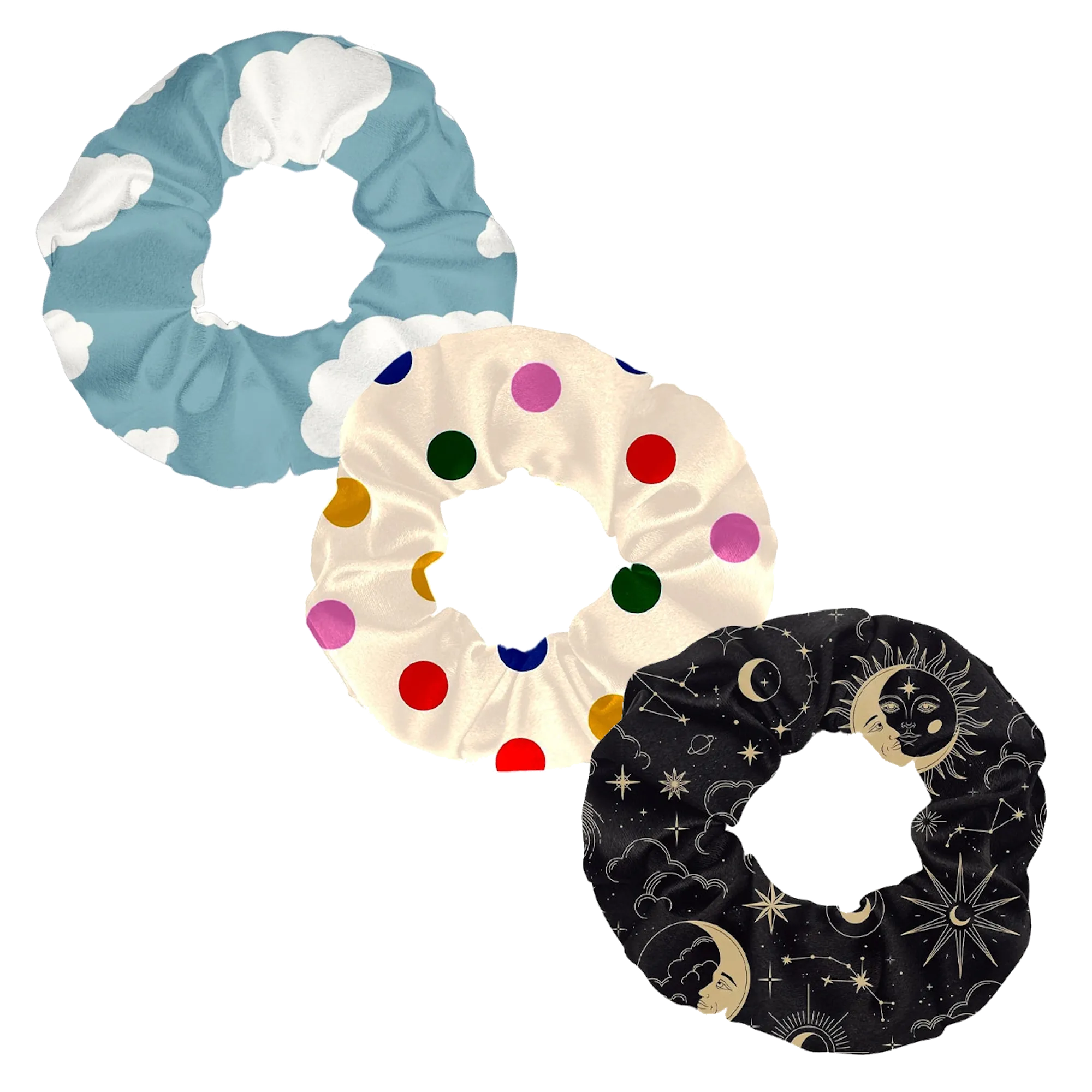 Scrunchie Set - Sleepy Peach
