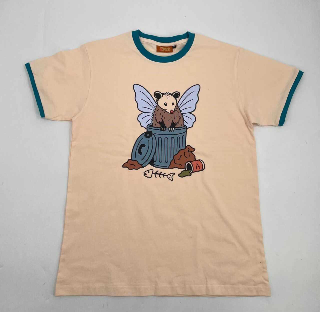 Fairy Possum Shirt - Sleepy Peach