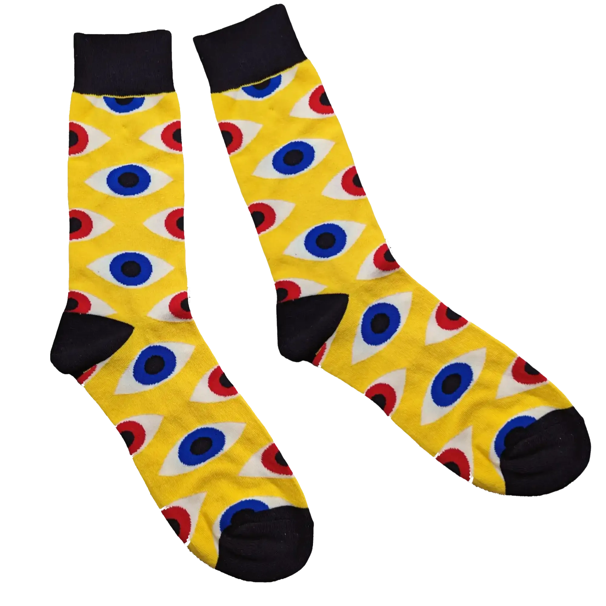 Bauhaus Eyeball Socks - Sleepy Peach